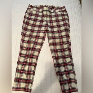 Old Navy Tartan Pants - size 14